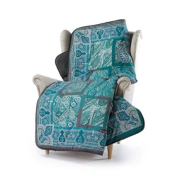 Scaldotto Asia Di Caleffi Con Stampa Digitale 130x170 Cm K541 -Articoli Per La Casa scaldotto asia di caleffi con stampa digitale 130x170 cm anice 1