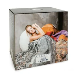 Scaldotto Gipsy Di Caleffi Con Stampa Digitale 130x170 Cm J259 -Articoli Per La Casa scaldotto gipsy di caleffi in stampa digitale 3