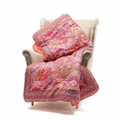 Scaldotto Mandarin Di Caleffi Con Stampa Digitale 130x170 Cm J905 -Articoli Per La Casa scaldotto mandarin di caleffi con stampa digitale 130x170 cm corallo 1 1