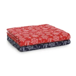 Scampolo Tessuto Timone Cotone Loneta Fondo Colorato U478