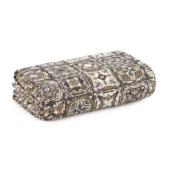 Scampolo Tessuto Ceramic Cotone Loneta Digitale 275x275 Cm Y276 -Articoli Per La Casa scampolo tessuto ceramic cotone loneta grigio 1