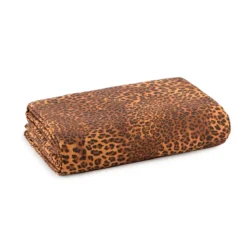 Scampolo Tessuto Jaguarskin Cotone Loneta Digitale 275x275 Cm Y265 -Articoli Per La Casa scampolo tessuto jaguarskin cotone loneta marrone 1