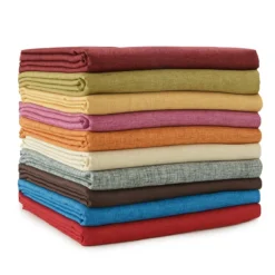 Scampolo Tessuto Linone 270x280 Cm Tinta Unita Per Tappezzeria N546