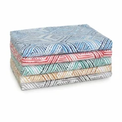 Scampolo Tessuto Esagono Cotone Loneta 275x275 Cm U477