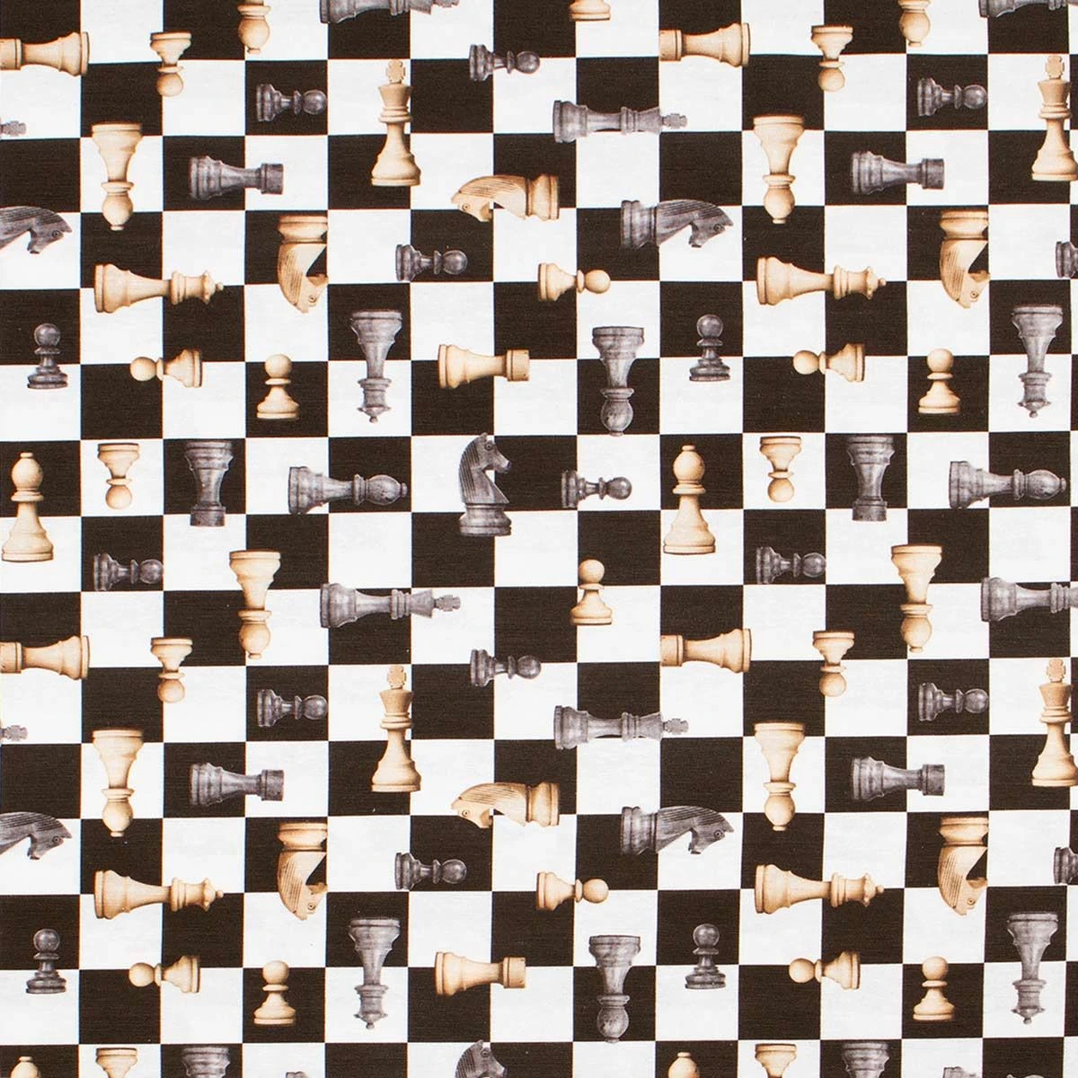 Scampolo Tessuto Scacs Cotone Loneta Digitale 275x275 Cm Y272 2 Scampolo Tessuto Scacs Cotone Loneta Digitale 275x275 Cm Y272 - immagine 2