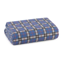 Scampolo Tessuto Tartan Cotone Loneta Digitale 275x275 Cm Z894 -Articoli Per La Casa scampolo tessuto tartan cotone loneta digitale blu 3