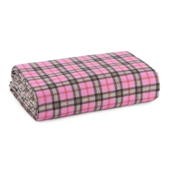 Scampolo Tessuto Tartan Cotone Loneta Digitale 275x275 Cm Z894 -Articoli Per La Casa scampolo tessuto tartan cotone loneta digitale fucsia 3
