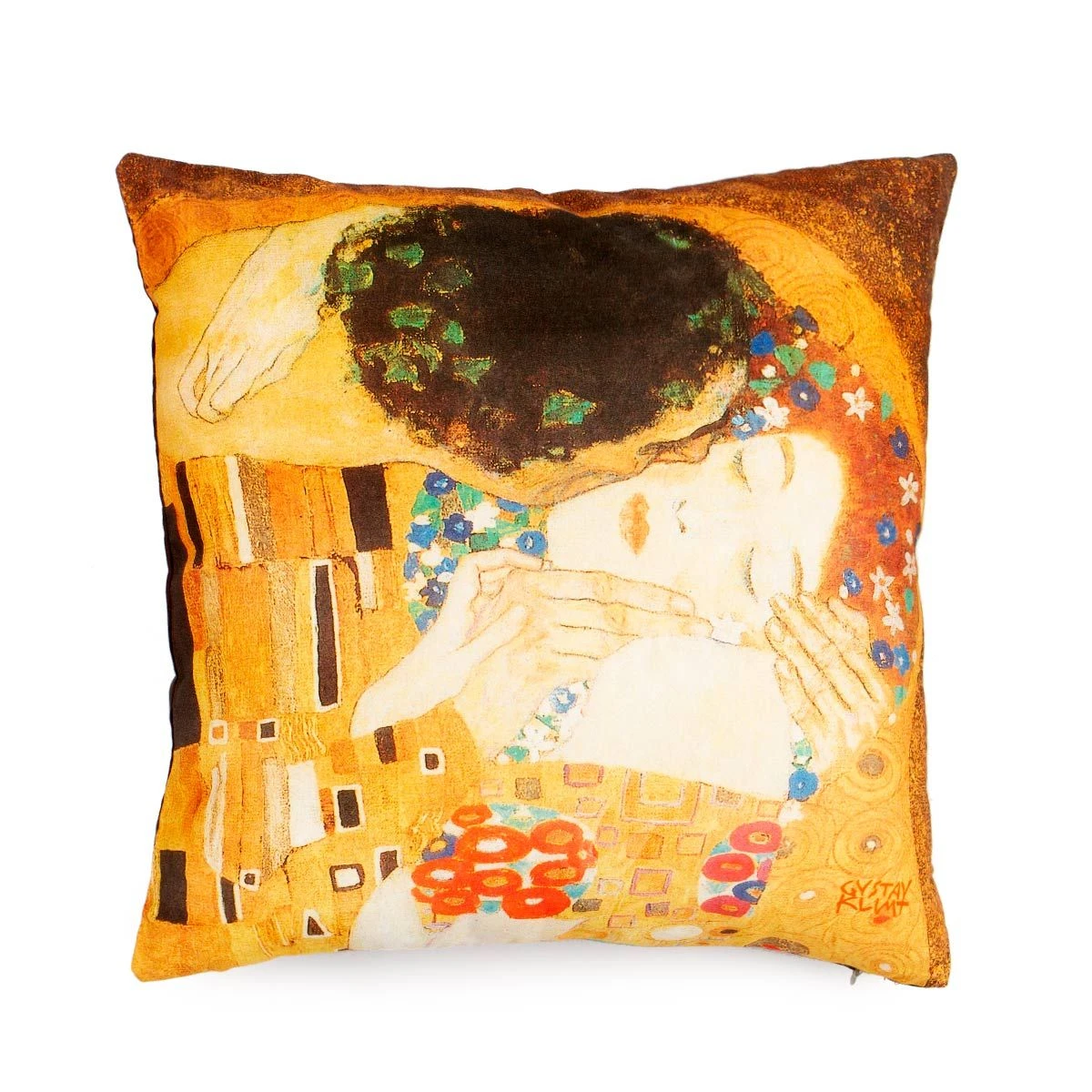 Coppia Cuscini Arredo Il Bacio Klimt Di Randi In Cotone Y403 3 Coppia Cuscini Arredo Il Bacio Klimt Di Randi In Cotone Y403 - immagine 3