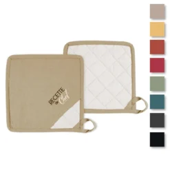 Set 2 Presine Recette De Chef In Puro Cotone K763