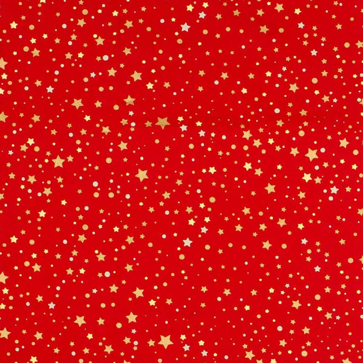 Set 2 Strofinacci Natalizio Star In Puro Cotone X072 3 Set 2 Strofinacci Natalizio Star In Puro Cotone X072 - immagine 3