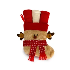 Set 3 Lavette Renna Con Calza In Feltro Z764