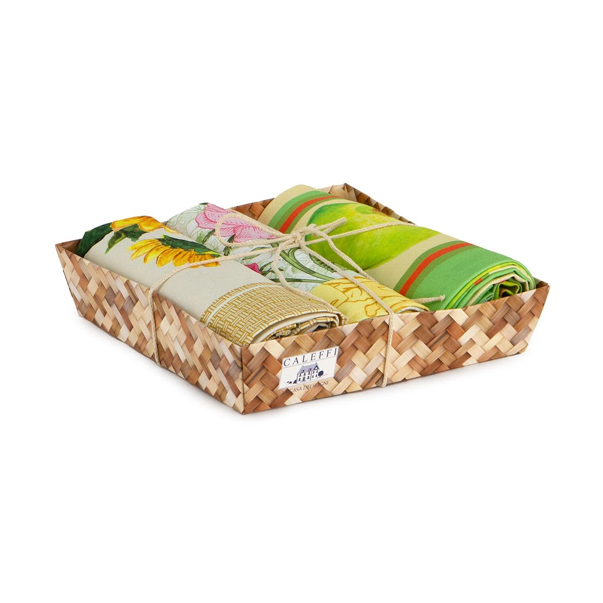 Set 3 Strofinacci Cucina Asciugapiatti Fantasi Di Caleffi In Puro Cotone K769 2 Set 3 Strofinacci Cucina Asciugapiatti Fantasi Di Caleffi In Puro Cotone K769 - immagine 2