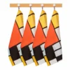 Set 4 Strofinacci Composizione Mondrian Di Randi In Cotone Y415