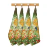 Set 4 Strofinacci Giardino Di Fiori Klimt Di Randi In Cotone Y397