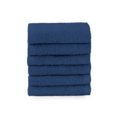Set 6 Lavette Di Morbidissimi In Spugna 560 Gr/mq Y767 -Articoli Per La Casa set 6 lavette in spugna morbidissimi blu navy 1