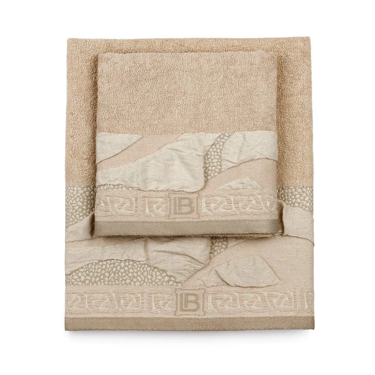Set Asciugamani 1+1 Anturio Di Laura Biagiotti In Spugna J095 3 Set Asciugamani 1+1 Anturio Di Laura Biagiotti In Spugna J095 - immagine 3