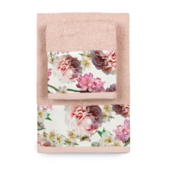 Set Asciugamani 1+1 Belfast Di Morbidissimi In Spugna K573 -Articoli Per La Casa set asciugamani 11 belfast di morbidissimi in spugna cipria 1