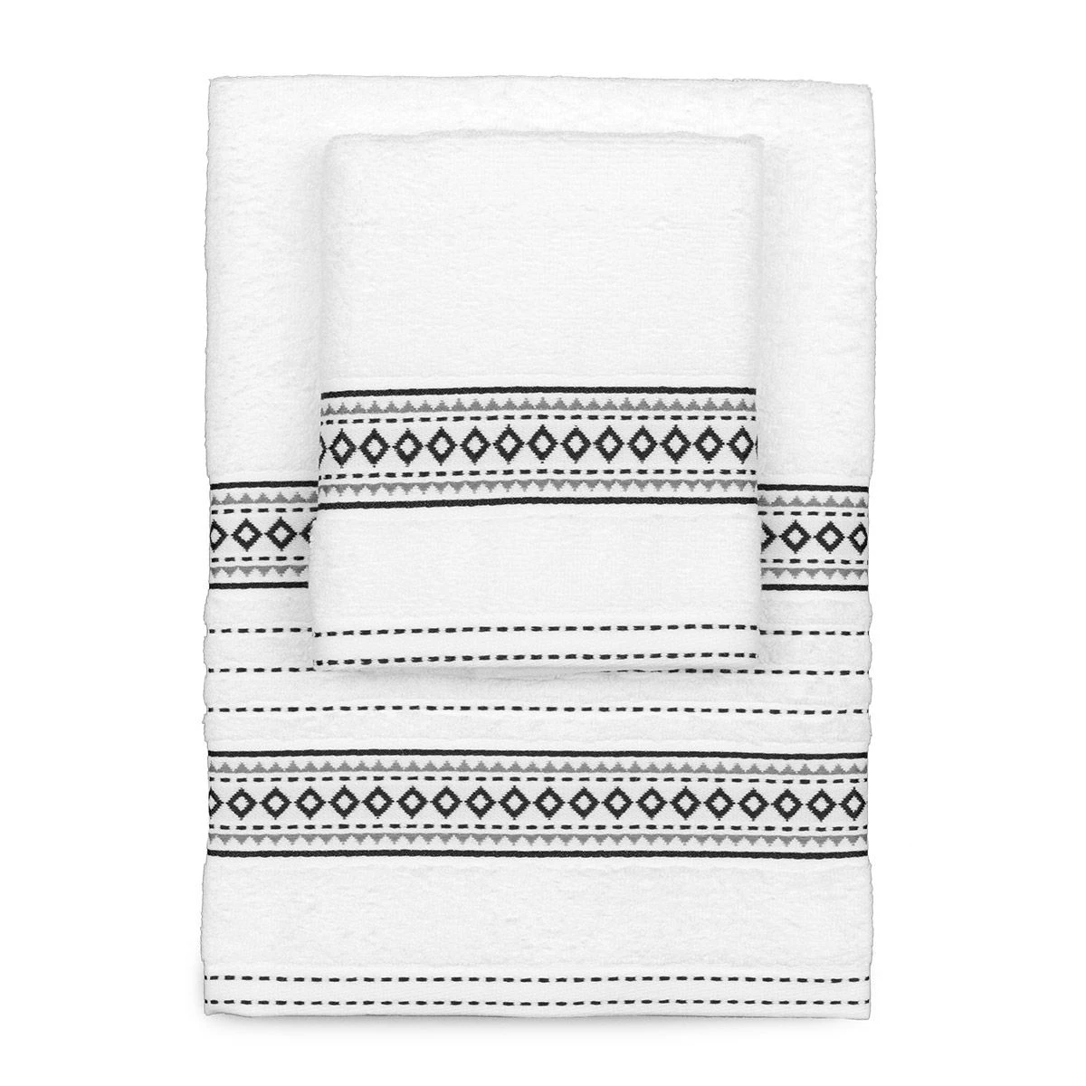 Set Asciugamani 1+1 Deva Di Biancaluna In Spugna 450 Gr/mq J295 4 Set Asciugamani 1+1 Deva Di Biancaluna In Spugna 450 Gr/mq J295 - immagine 4