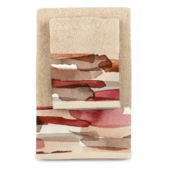 Set Asciugamani 1+1 Gaia Di Morbidissimi In Spugna J313 -Articoli Per La Casa set asciugamani 11 gaia di morbidissimi in spugna sabbia 2