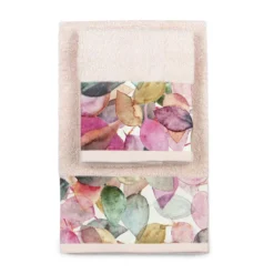 Set Asciugamani 1+1 Galles Di Morbidissimi In Spugna K572 -Articoli Per La Casa set asciugamani 11 galles di morbidissimi in spugna rosa 1