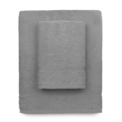 Set Asciugamani 1+1 Zero Bed In Spugna Di Cotone 400 Gr/mq J204 -Articoli Per La Casa set asciugamani 11 zero bed in spugna grigio 1