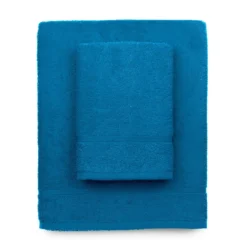 Set Asciugamani 1+1 Zero Bed In Spugna Di Cotone 400 Gr/mq J204 -Articoli Per La Casa set asciugamani 11 zero bed in spugna turchese 1