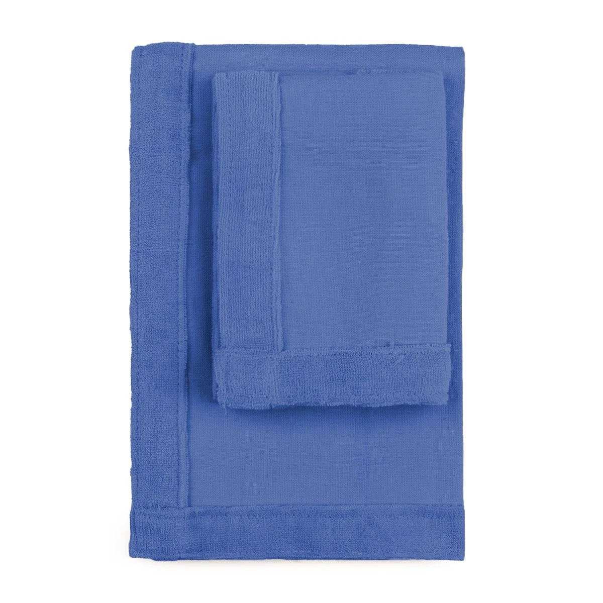 Set Asciugamani Monoterry 1+1 Di Morbidissimi In Cotone E Spugna J532 6 Set Asciugamani Monoterry 1+1 Di Morbidissimi In Cotone E Spugna J532 - immagine 6