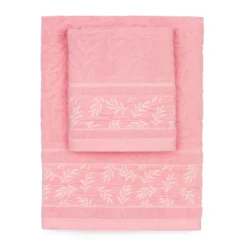 Set Asciugamani 1+1 Maral Di Biancaluna In Spugna 450 Gr/mq J296 -Articoli Per La Casa set asciugnami 11 maral di biancaluna in spugna 450 gr rosa 1