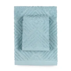 Set Asciugamani 1+1 Cody Di Zucchi In Spugna J177 5 Set Asciugamani 1+1 Cody Di Zucchi In Spugna J177 -Articoli Per La Casa set spugna viso e ospite cody di zucchi azzurro 1