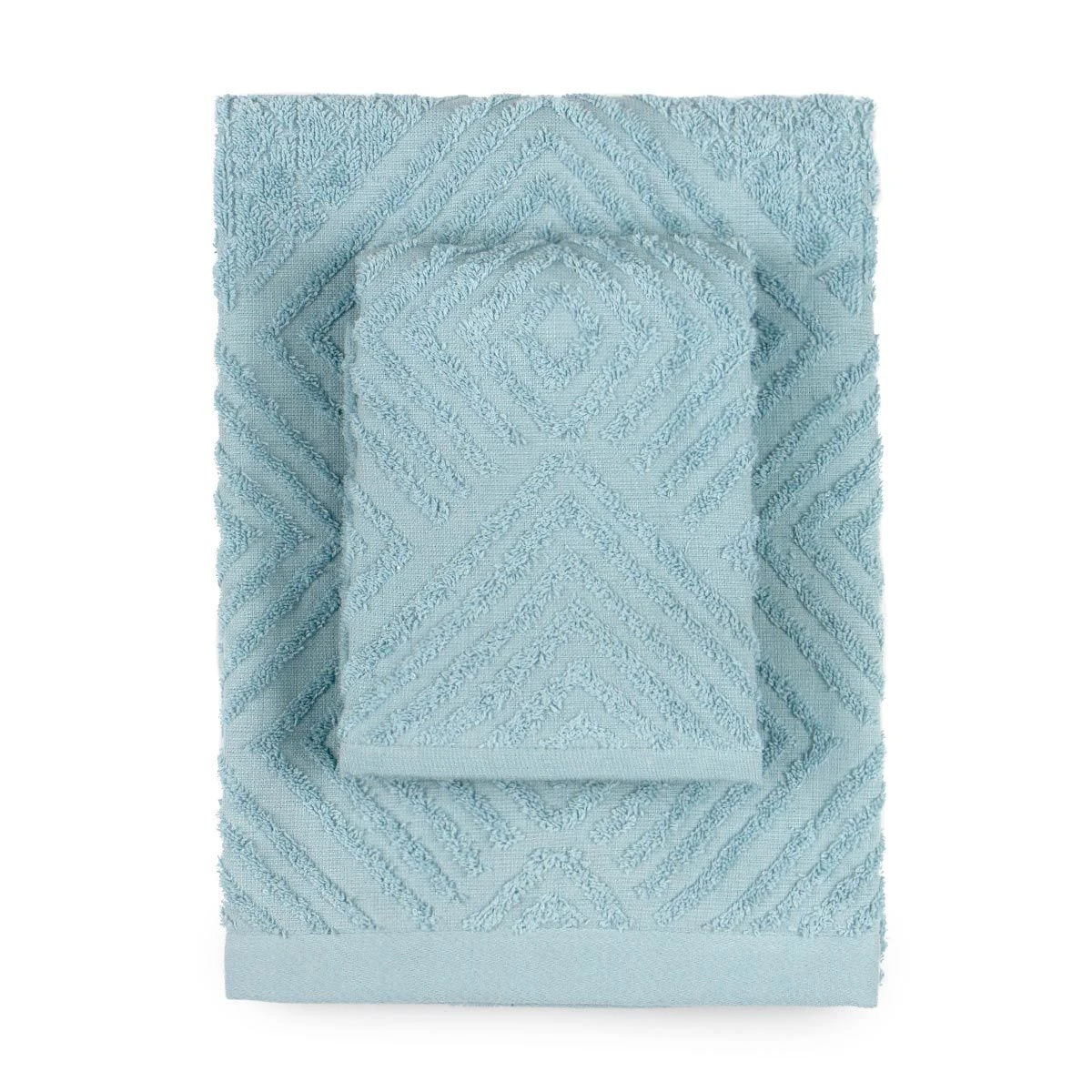 Set Asciugamani 1+1 Cody Di Zucchi In Spugna J177 3 Set Asciugamani 1+1 Cody Di Zucchi In Spugna J177 - immagine 3