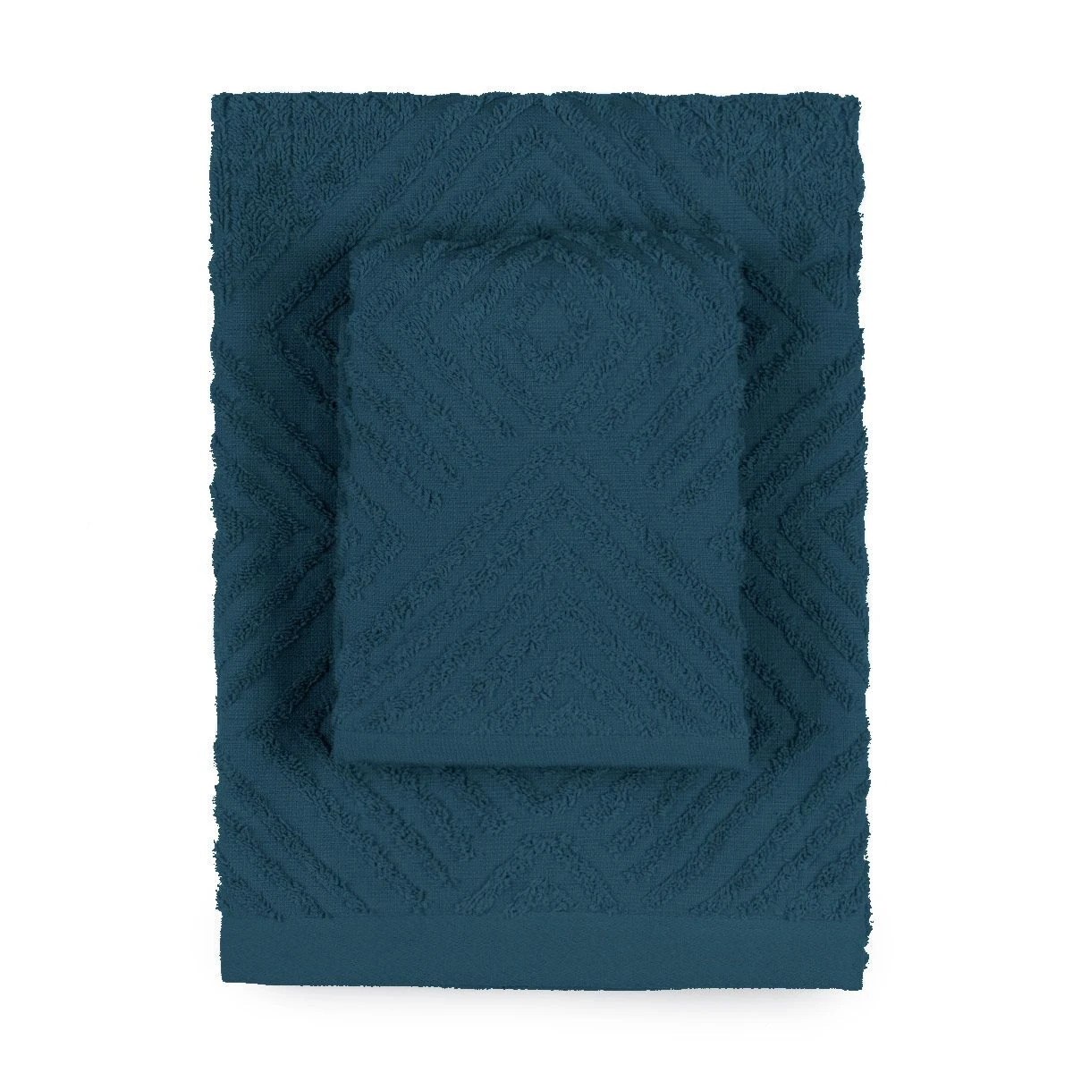 Set Asciugamani 1+1 Cody Di Zucchi In Spugna J177 2 Set Asciugamani 1+1 Cody Di Zucchi In Spugna J177 - immagine 2