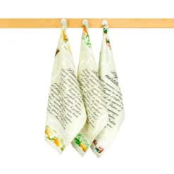 Set 6 Strofinacci Cucina Aasciugapiatti Liquori In Spugna Y376