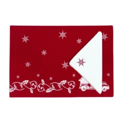 Set Tovaglietta + Tovagliolo Elliot In Puro Cotone K829