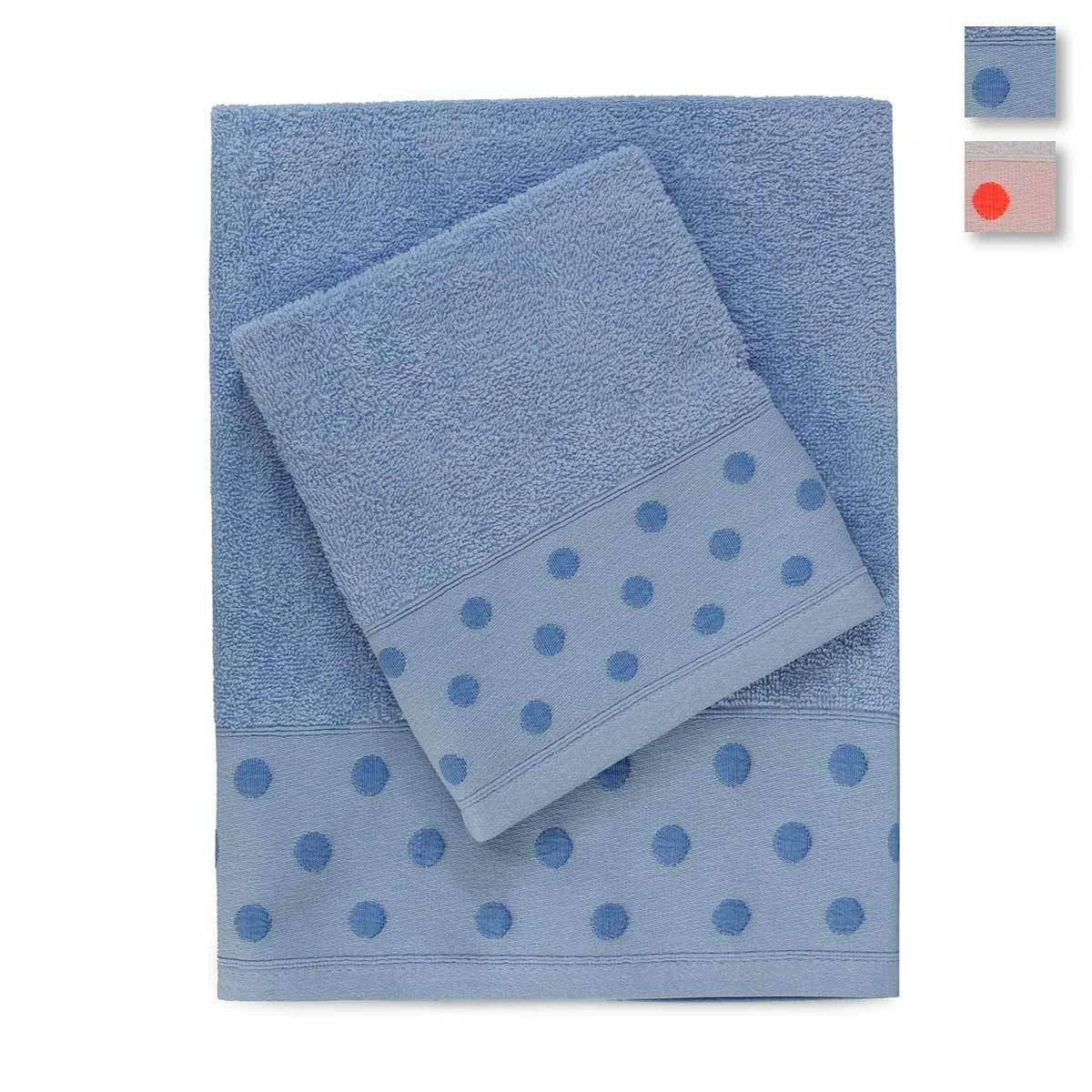 Set Asciugamani Spugna Jacquard 1+1 Minnie Viso + Ospite Q945 1 Set Asciugamani Spugna Jacquard 1+1 Minnie Viso + Ospite Q945