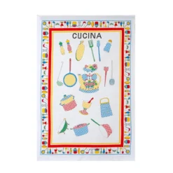 Strofinaccio Cucina Asciugapiatti Cucina In Puro Cotone K537