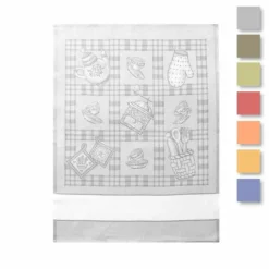 Strofinaccio Cucina Asciugapiatti Cucina In Puro Cotone Z327