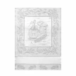 Strofinaccio Cucina Asciugapiatti Fiasco In Lino E Cotone Z341 -Articoli Per La Casa strofinaccio cucina asciugapiatti fiasco in lino e cotone naturale 1