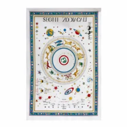 Strofinaccio Cucina Asciugapiatti Segni Zodiacali 60x90 Cm V531