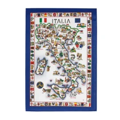 Strofinaccio Cucina Asciugapiatti Italia In Puro Cotone T990 6 Strofinaccio Cucina Asciugapiatti Italia In Puro Cotone T990 -Articoli Per La Casa strofinaccio asciugapiatti da cucina italia blu