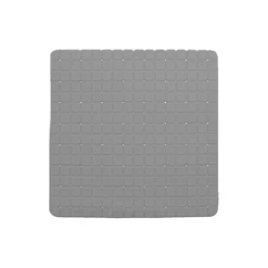 Tappetino Per Doccia Antiscivolo In Pvc 55x55 Cm W726 -Articoli Per La Casa tappetino antiscivolo per doccia pvc 55x55 cm grigio 1