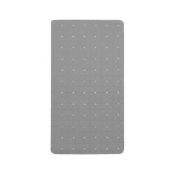 Tappetino Per Vasca Antiscivolo In Pvc 39x69 Cm W725 -Articoli Per La Casa tappetino antiscivolo per vasca pvc 39x69 cm grigio 1