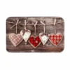 Tappetino Da Bagno Cuori Tirolesi In Memory Foam W775