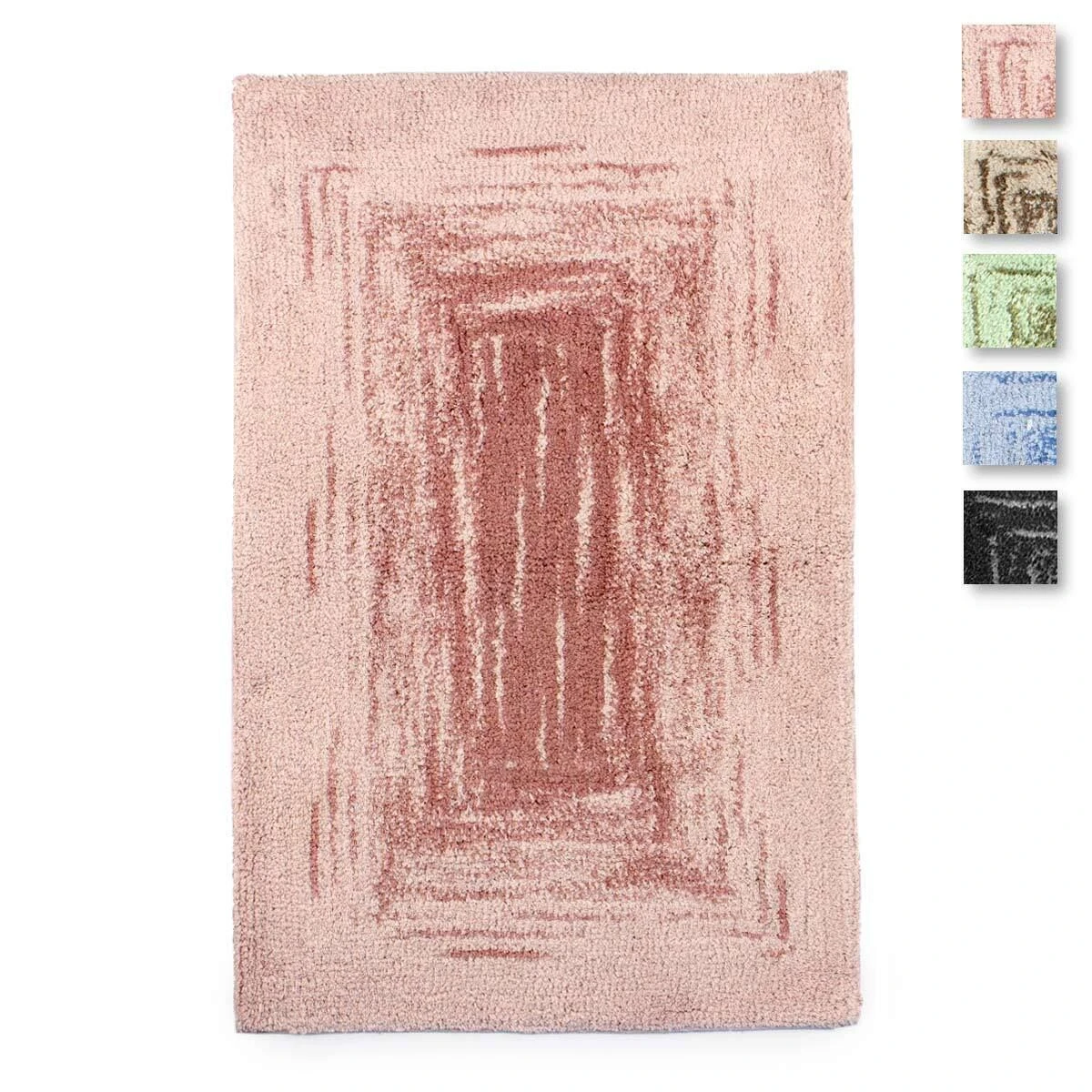 Tappetino Da Bagno Stefy In Cotone Antiscivolo 50x80 Cm J357 1 Tappetino Da Bagno Stefy In Cotone Antiscivolo 50x80 Cm J357