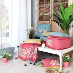 Tappetino Multiuso Amaryllis In Cotone 60x90 Cm K081 -Articoli Per La Casa tappetino multiuso amaryllis in cotone 60x90 cm 3