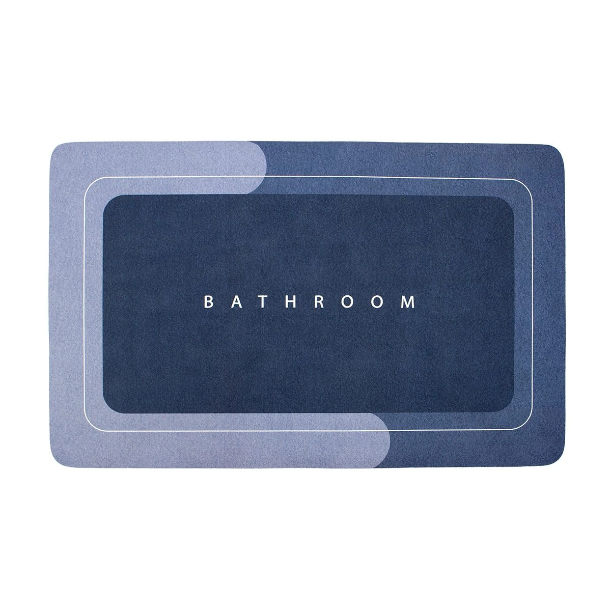 Tappetino Bagno Bathroom Antiscivolo Rettangolare J630 2 Tappetino Bagno Bathroom Antiscivolo Rettangolare J630 - immagine 2