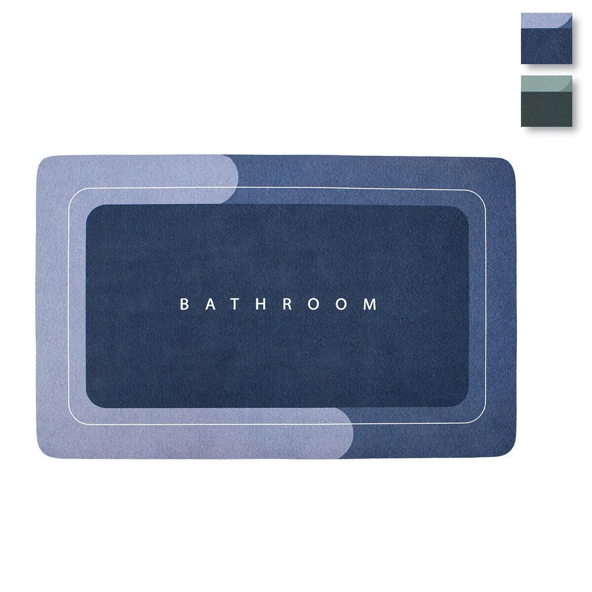 Tappetino Bagno Bathroom Antiscivolo Rettangolare J630 1 Tappetino Bagno Bathroom Antiscivolo Rettangolare J630