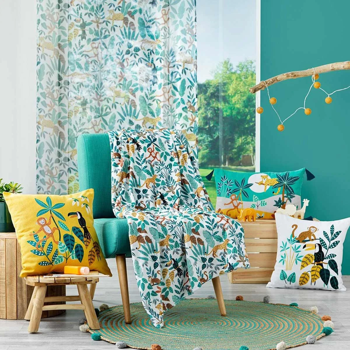 Tappetino Multiuso Jungle Story In Memory Foam K709 5 Tappetino Multiuso Jungle Story In Memory Foam K709 - immagine 5