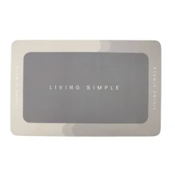 Tappetino Multiuso Living Simple Antiscivolo Rettangolare J628 -Articoli Per La Casa tappetino multiuso living simple antiscivolo rettangolare perlla 1