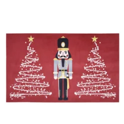 Tappetino Zerbino Natalizio Decor Antiscivolo X080