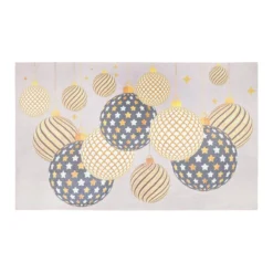 Tappetino Zerbino Natalizio Siberie Antiscivolo X079